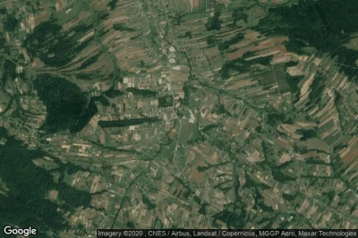 Vue aérienne de Gnojnik