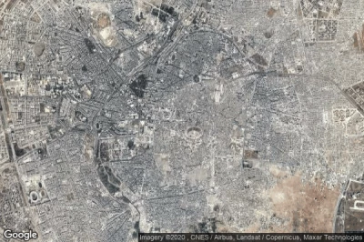 Vue aérienne de Al Farāfirah