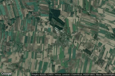 Vue aérienne de Baboszewo
