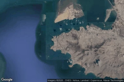 Vue aérienne de At Tawahi
