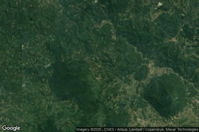 Vue aérienne de Karangcombong