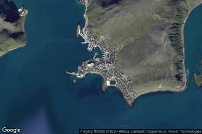 Vue aérienne de Nordkapp