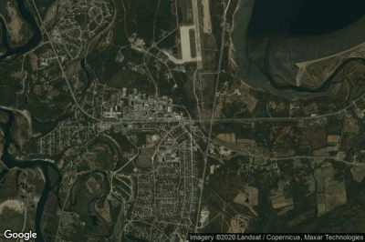 Vue aérienne de Lakselv