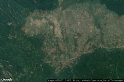 Vue aérienne de Tambakan