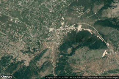Vue aérienne de Zhelino