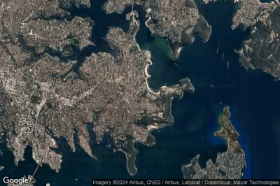 Vue aérienne de Mosman
