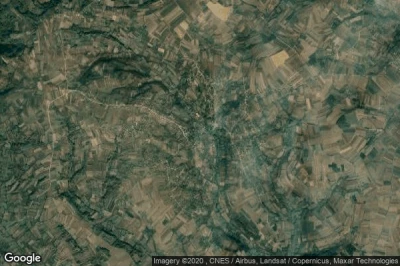 Vue aérienne de Velika Krsna