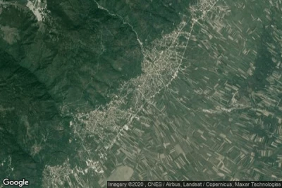 Vue aérienne de Tearce