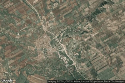 Vue aérienne de Sveti Nikole