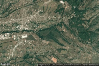 Vue aérienne de Komuna e Thërandës