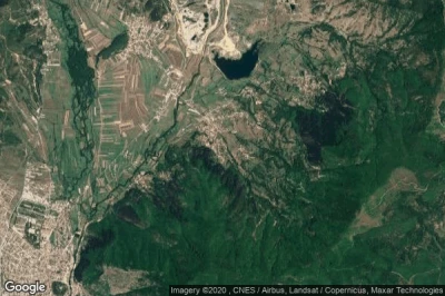 Vue aérienne de Strelci