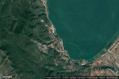 Vue aérienne de Star Dojran