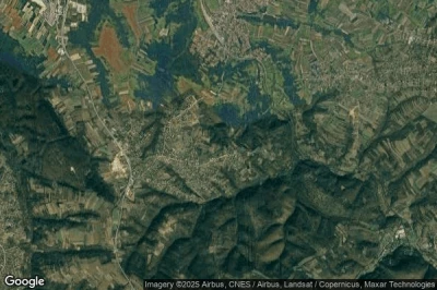 Vue aérienne de Rusanj