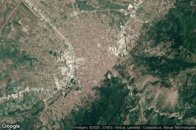 Vue aérienne de Prizren