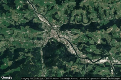 Vue aérienne de Waidhofen an der Ybbs
