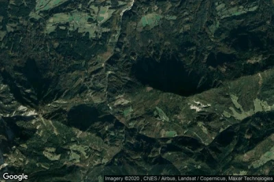 Vue aérienne de Feistritz im Rosental
