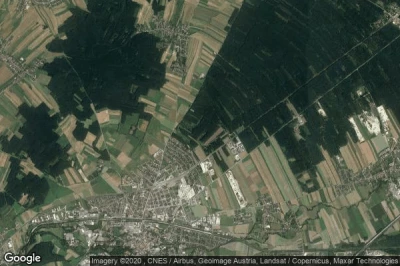 Vue aérienne de Neunkirchen