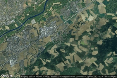 Vue aérienne de Ansfelden