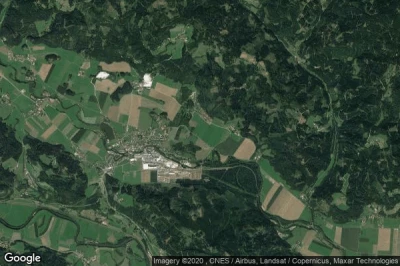 Vue aérienne de Pöls