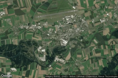 Vue aérienne de Zeltweg