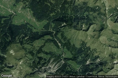 Vue aérienne de Schoppernau