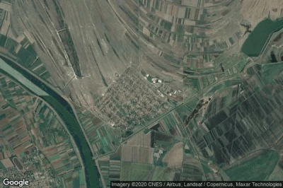 Vue aérienne de Padej