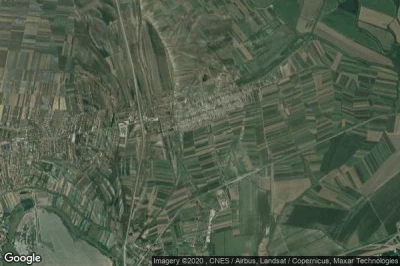 Vue aérienne de Ovca
