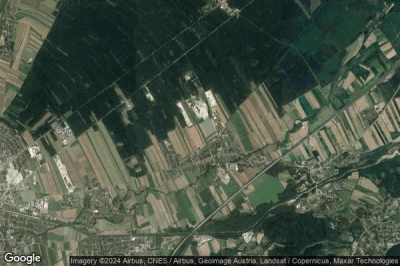 Vue aérienne de Breitenau