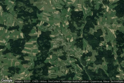 Vue aérienne de Reichenau im Mühlkreis