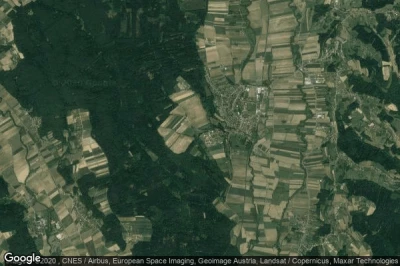 Vue aérienne de Burgau