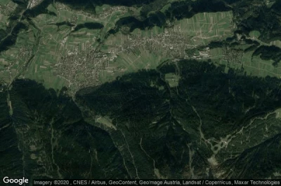 Vue aérienne de Birgitz