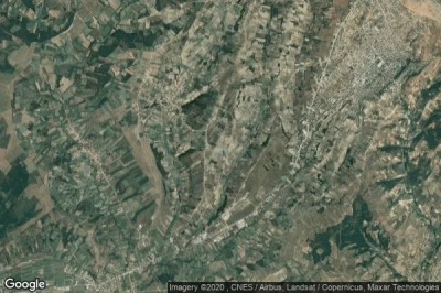 Vue aérienne de Komuna e Rahovecit