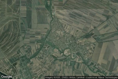 Vue aérienne de Omoljica