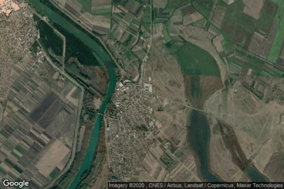 Vue aérienne de Novi Knezevac