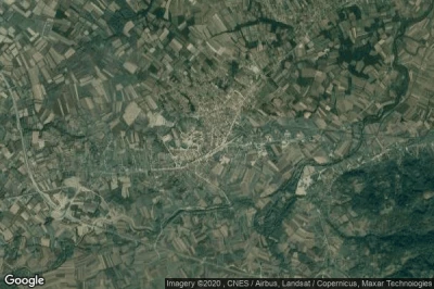 Vue aérienne de Lajkovac