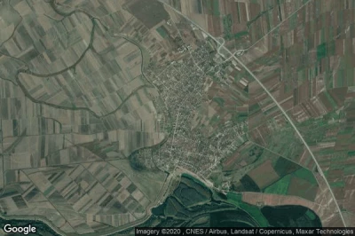 Vue aérienne de Kovilj