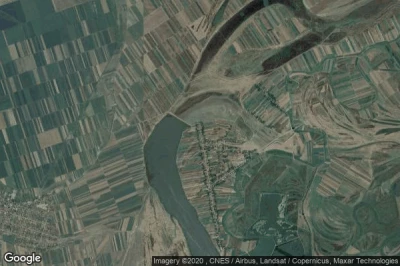 Vue aérienne de Jazovo