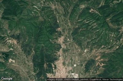Vue aérienne de Jankovec