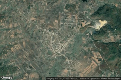 Vue aérienne de Glogovac