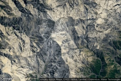 Vue aérienne de Kaikoura District