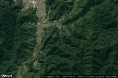 Vue aérienne de Lower Hutt City