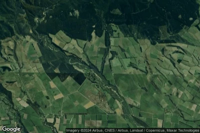 Vue aérienne de Waimakariri District