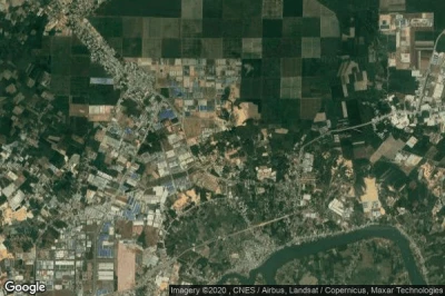 Vue aérienne de Uyen Hung