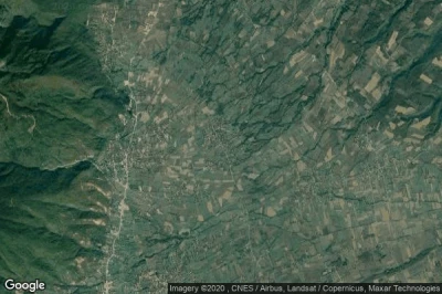 Vue aérienne de Strellc i Ulet