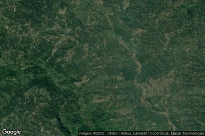 Vue aérienne de Cikadu