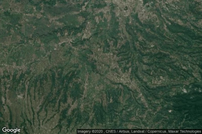 Vue aérienne de Cimaung Kidul