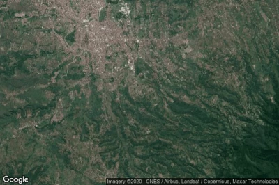 Vue aérienne de Nangerang