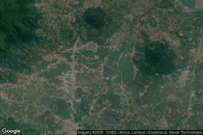 Vue aérienne de Batugede Kulon