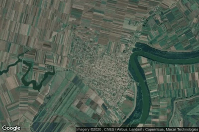 Vue aérienne de Backo Petrovo Selo