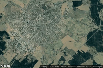 Vue aérienne de Kuborka